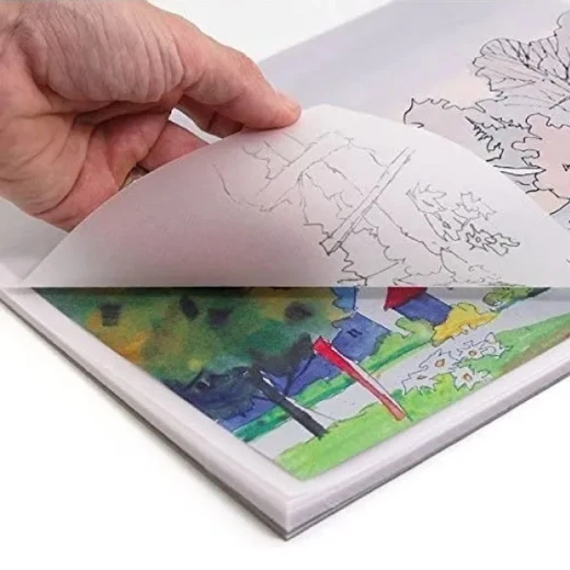 Butter Paper Drawing Pad For markers , pencil , charcoal A3 Size 50 Sheets (Aa-99136) - Rs Toys - Image 3