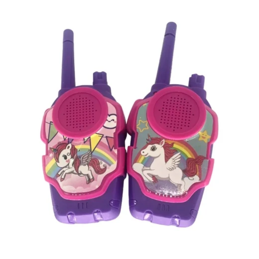 Unicorn Walkie Talkie for Kids 2-Way Radios with Fun Design and Clear Signal Magical Purple Toy Set for Girls Ideal Gift for Imaginative Play – Ages 3+ - Rs Toys - Image 2