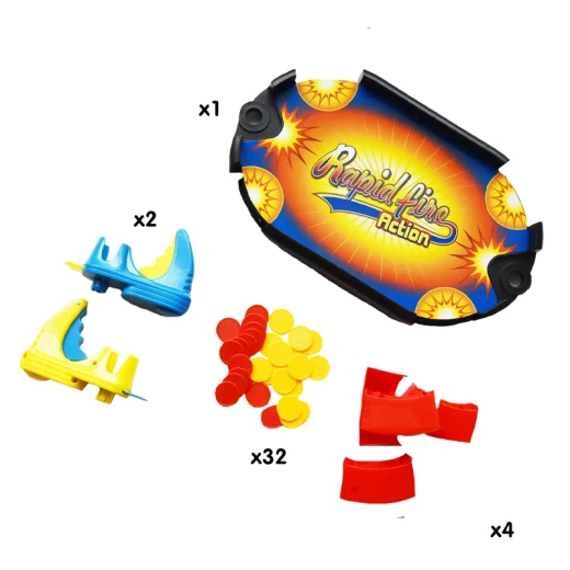 Rapid Fire –  Shooting Chips Table Board Game (25788-RS) - Rs Toys - Image 7