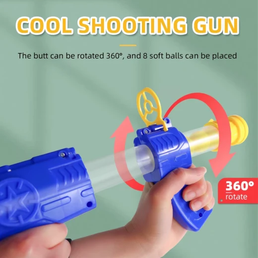Duck Shooting Game With Scoreboard. Set includes a duck, a gun, and 12 foam balls (MG4025-RS) - Rs Toys - Image 4