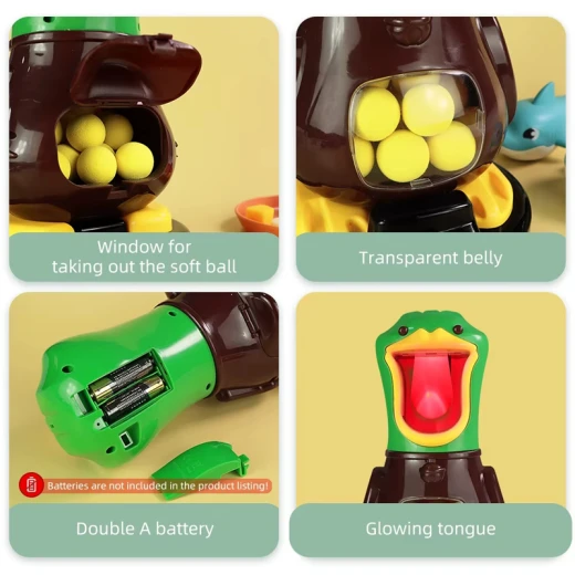 Duck Shooting Game With Scoreboard. Set includes a duck, a gun, and 12 foam balls (MG4025-RS) - Rs Toys - Image 7