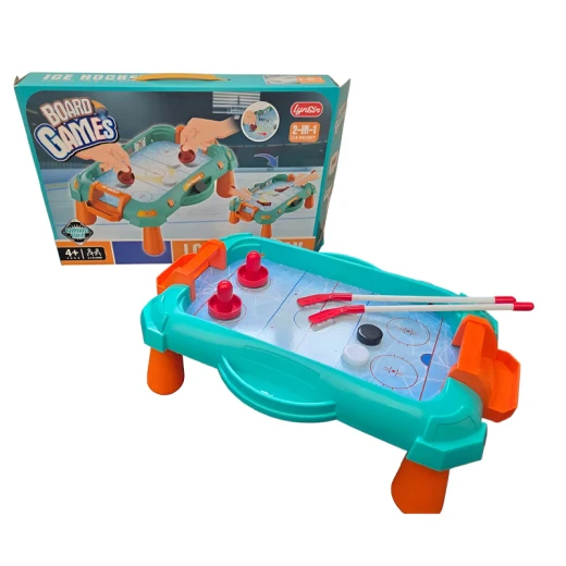 2 In 1 Ice Hockey Board Game Table 2 In 1 For 2 Players Age 3+(3712-RS) - Rs Toys - Image 4