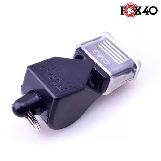 Fox 40 Classic Plastic Sports Referee Whistle With Teeth Guard & Breakaway Lanyard, High Pitch Whistle For Volleyball, Basketball, Football Match And Training (FOX-40-RS) - Rs Toys - Image 3
