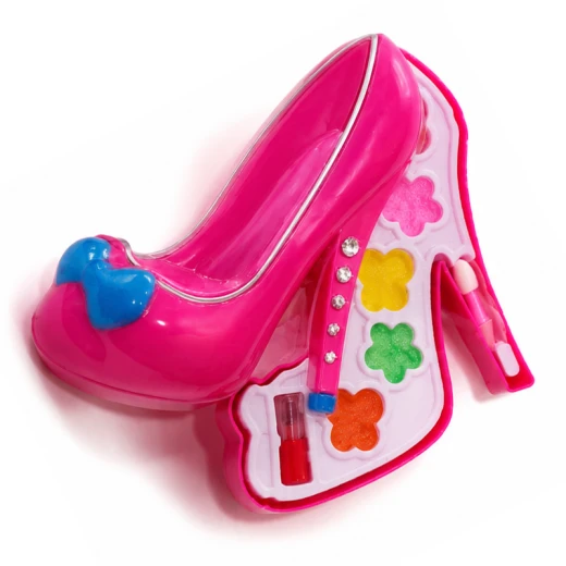 Fashion Make-Up Set Toy , Innovative High Heel Shoe Design In Bright Pink (V71615-O5) Fashion Make-Up Set Toy , Innovative High Heel Shoe Design In Bright Pink (V71615-O5)