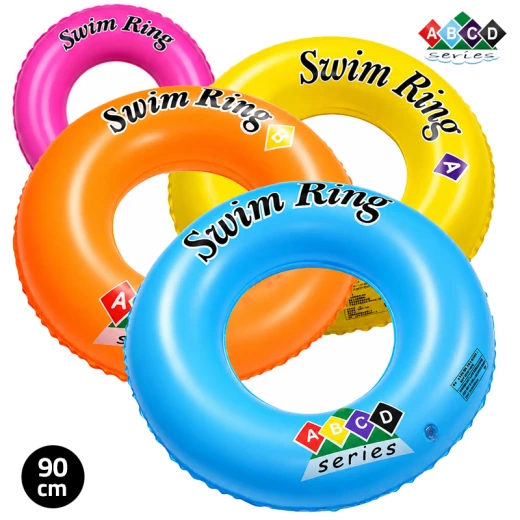 ABCD Classic Swimming Tube 90   cm 90 kg overload for age 10 + Years - Random Color