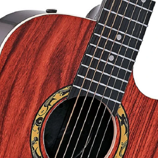 Wingda 6 Steel String Angle Guitar 81 cm Music Learning Guitar for Kids Age 3+ Maroon color  - Rs Toys - Image 4