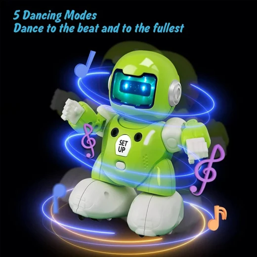 Remote Control Soccer ٌRechargeable Robot Pack Of 2 Robots ,2 nets + 1 football mat , Small Football (DB04-RS) - Rs Toys - Image 5