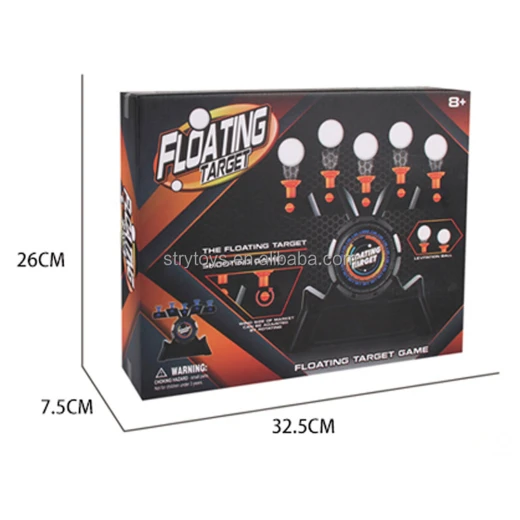 Floating Target Shooting Game with 1 Foam Blaster gun, 10 foam Bullets, and 10 Styrofoam Balls  - Rs Toys - Image 3