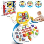 Interactive Laptop for Toddlers with Animated Screen: Teach Letters, Numbers, Colors, and Music for 1-4 Year Olds - Rs Toys