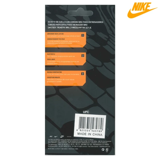 Original Nike Pro Referee Whistle – High Volume, Premium Quality Football Equipment & Sport Accessories  , Includes Adjustable Neck Lanyard (WS1524-RS) - NIKE - Image 2
