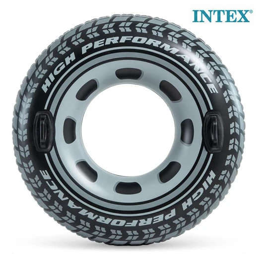 INTEX Monster Truck Swimming Ring 114cm – Inflatable Tire Tube Float with Heavy-Duty Handles for Pool & Beach Fun – Ages 9+ INTEX Monster Truck Swimming Ring 114cm – Inflatable Tire Tube Float with Heavy-Duty Handles for Pool & Beach Fun – Ages 9+