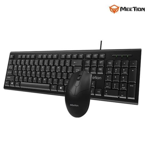 طقم لوحة مفاتيح وماوس سلكي ميشن MT-C100-RS عبر USB – تصميم مريح، مفاتيح هادئة، ماوس بصري 1000 DPI، لوحة مفاتيح كاملة، توصيل وتشغيل مباشر - ميشن - Image 8
