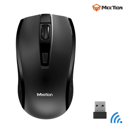 MeeTion Computer Wireless Keyboard and Mouse Bundle -Black Arabic , English Layout Language(MT-C4120-RS ) - Meetion - Image 5
