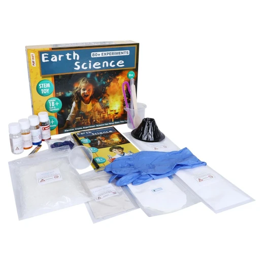 Earth Science Making Lab - 80+ Experiments | 18+ Tools & Ingredients | Age 8+ Earth Science Making Lab - 80+ Experiments | 18+ Tools & Ingredients | Age 8+