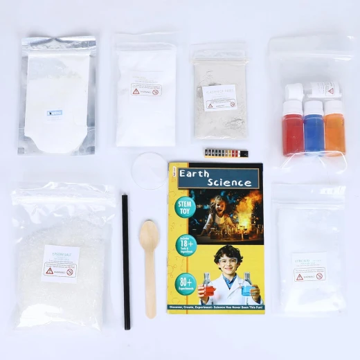 Earth Science Making Lab - 80+ Experiments | 18+ Tools & Ingredients | Age 8+ - Rs Toys - Image 4