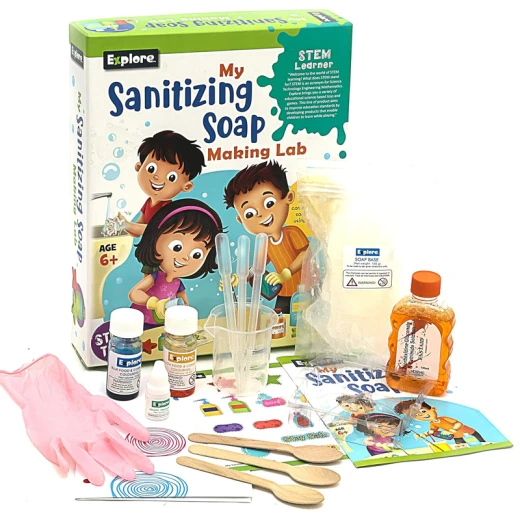 My Sanitizing Soap Making Lab My Sanitizing Soap Making Lab