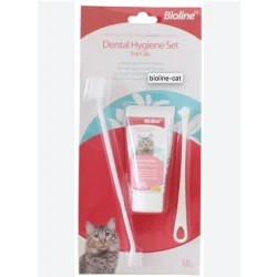 Bioline Dental Hygiene Set for Cats