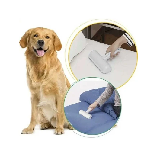 Pets Reusable Pet Hair Remover Roller Brush Type Manual - Pets - Image 3