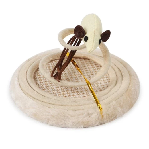 pets Spiral Cat Toy with Moving Mouse - Pets - Image 4