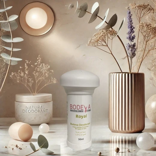 Bodeva Natural Deodorant Cream – Royal, 50ml – Aluminum-Free, 100% Natural, Long-Lasting Freshness - Bodeva - Image 3