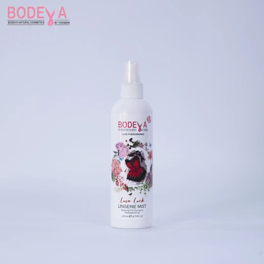 Bodeva Love Lock Lingerie Mist 250ml – Refreshing and Sensual Fragrance for Intimate Wear