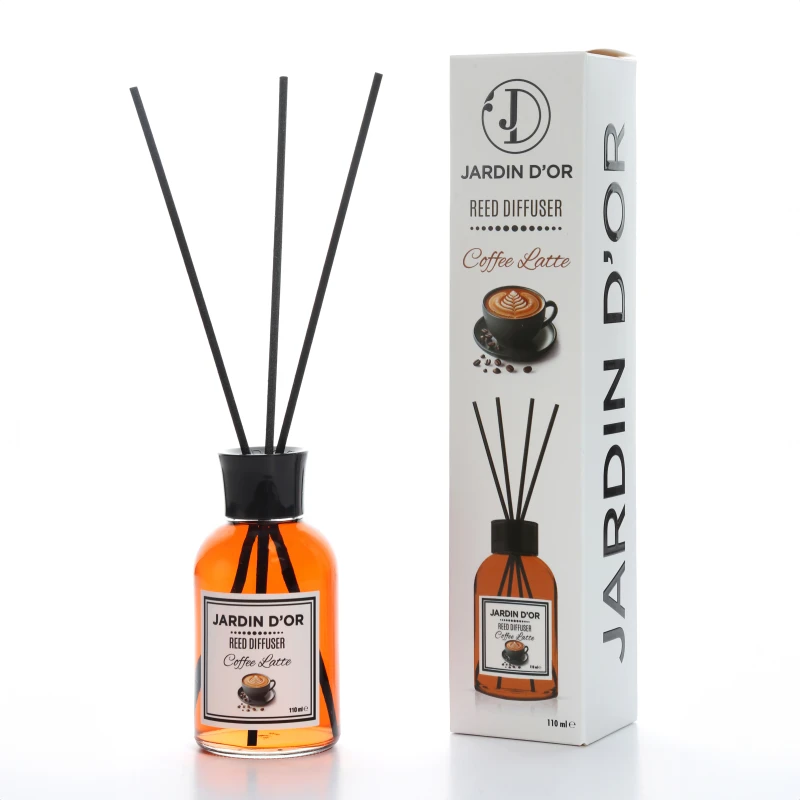 JARDIN D’OR Coffee Latte 110 ml Air freshner homes and offices - JARDIN D’OR