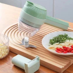 4 in 1 Mini rechargeable veggie cutter- Manzil