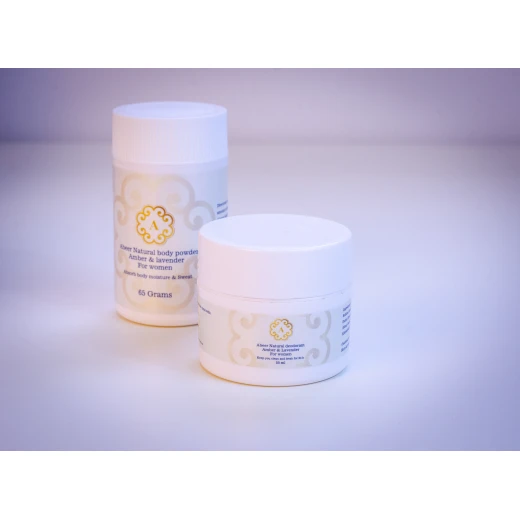 Abeer Soap Natural Deodorant 50 ml Amber Lavender Aluminum Free - Abeersoap - Image 2