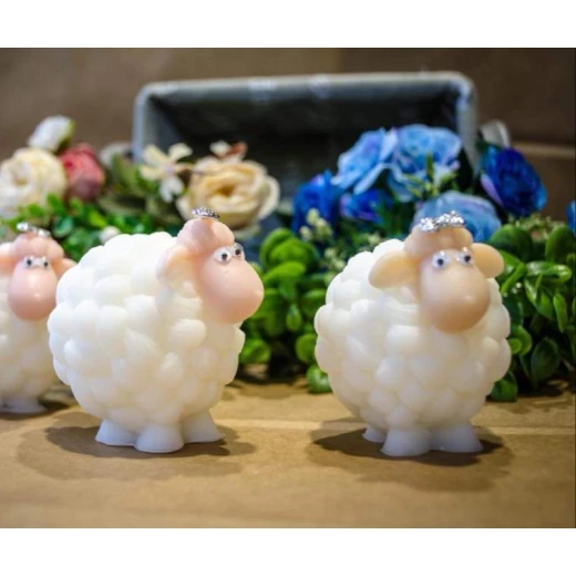 Decorative Sheep-Shaped Scented Soap – Gentle Fragrant Soap Bar with Cute Lamb Design, Soft Cleansing Formula for Hands and Body, Perfect for Daily Use, Gifts and Bathroom Decoration - Abeersoap - Image 2