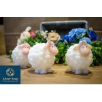 Decorative Sheep-Shaped Scented Soap – Gentle Fragrant Soap Bar with Cute Lamb Design, Soft Cleansing Formula for Hands and Body, Perfect for Daily Use, Gifts and Bathroom Decoration - Abeersoap