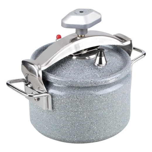 5L Heavy-Duty Aluminum Pressure Cooker with Ceramic Coating – Fast, Safe & Durable Cooking 5L Heavy-Duty Aluminum Pressure Cooker with Ceramic Coating – Fast, Safe & Durable Cooking
