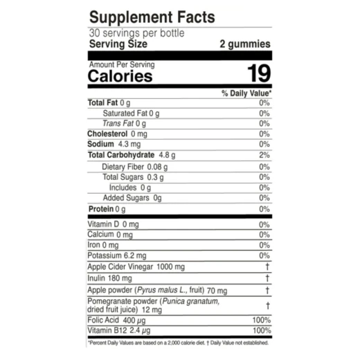 Nutriplus Apple Cider Vinegar Gummies – Easy Chew ACV Supplement – Convenient Daily Wellness Gummies with Great Taste - Farmasi - Image 2