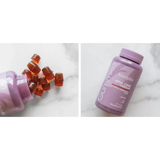 Nutriplus Apple Cider Vinegar Gummies – Easy Chew ACV Supplement – Convenient Daily Wellness Gummies with Great Taste - Farmasi - Image 3
