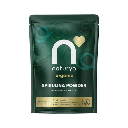 Natural Spirulina Powder – Nutrient-Rich Superfood Supplement – Easy Mix Formula for Smoothies, Juices & Daily Wellness Natural Spirulina Powder – Nutrient-Rich Superfood Supplement – Easy Mix Formula for Smoothies, Juices & Daily Wellness