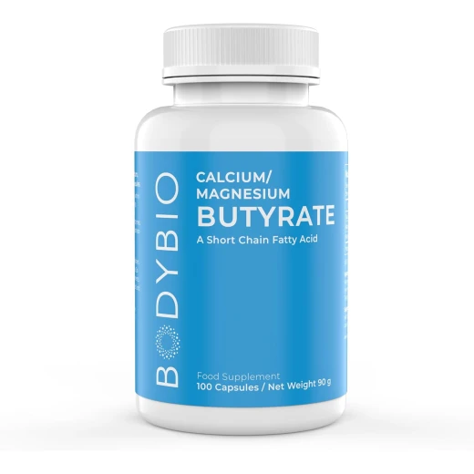 BodyBio Butyrate – Postbiotic Gut Health Supplement with Butyric Acid, Calcium & Magnesium – Digestive Wellness Support BodyBio Butyrate – Postbiotic Gut Health Supplement with Butyric Acid, Calcium & Magnesium – Digestive Wellness Support