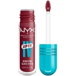 NYX Professional Makeup Lip IV Hydrating Glossy Lip Stain with 12HR Hydration (Bubblegum Burst) - NYX