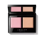 Jaclyn Cosmetics Lilac Love Bronzer and Cheek Duo Set Radiant Glow Makeup Essentials with Mirror - Jaclyn cosmetics