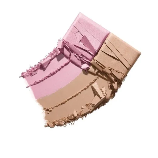 Jaclyn Cosmetics Lilac Love Bronzer and Cheek Duo Set Radiant Glow Makeup Essentials with Mirror - Jaclyn cosmetics - Image 3