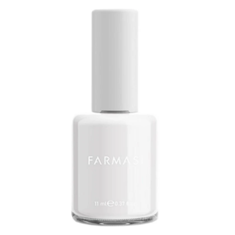 Farmasi Iconic INNOCENT 01 Nail Polish Long Lasting Vibrant Color Professional Manicure 11 ML Flawless Finish - Farmasi
