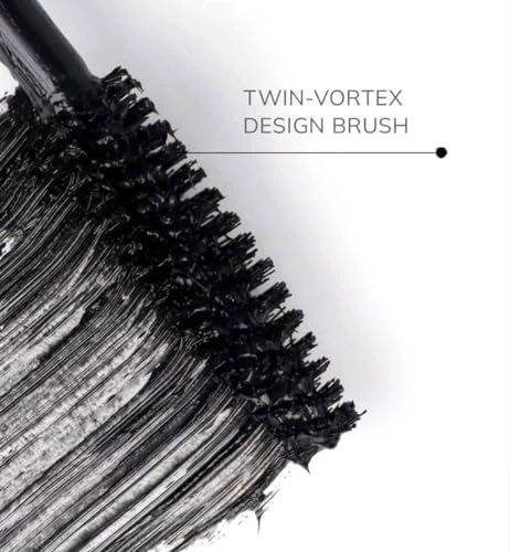 FARMASi Infinilash Mascara, Lengthening & Volumizing Definition, Twin-Vortex Silicone Brush, Clump-Free Lightweight Formula, Ultra Black Finish - Farmasi - Image 2