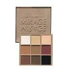 FARMASi Oasis Collection Mirage Eyeshadow Palette – 8.1 g / 0.29 oz – 9 Highly Pigmented Matte & Shimmer Shades – Long-Lasting, Blendable, Travel-Friendly Eye Makeup Palett - Farmasi
