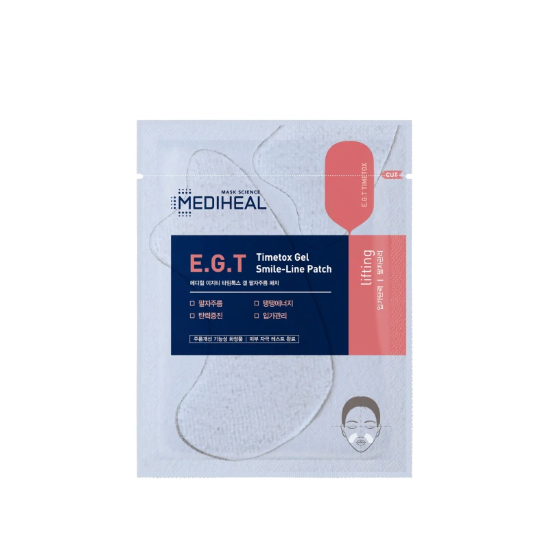 Midiheal Timetox Gel Smile-Line Patch, Wrinkle Care for Firm & Moisturized Mouth Area - Mediheal