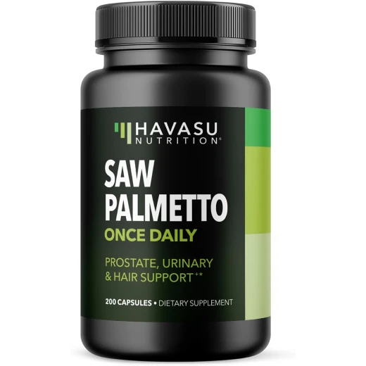 Saw Palmetto for Men Prostate Health Supplement to Promote Urinary Tract Function - 500mg Per Serving - 200 Count - DHT Blocker Hair Vitamin - Vegan, Non-GMO Capsules, Over 6 Month Supply Saw Palmetto for Men Prostate Health Supplement to Promote Urinary Tract Function - 500mg Per Serving - 200 Count - DHT Blocker Hair Vitamin - Vegan, Non-GMO Capsules, Over 6 Month Supply
