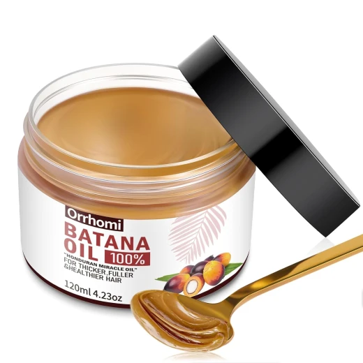 Batana Oil for Hair Growth, 100% Pure & Organic, Cold Pressed Traditional Palm Nut, Unrefined Hair Growth Oil Prevents Hair Loss Batana Oil for Hair Growth, 100% Pure & Organic, Cold Pressed Traditional Palm Nut, Unrefined Hair Growth Oil Prevents Hair Loss