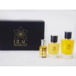 مجموعة عطر فانيلا هيلو للنساء مع رذاذ الشعر ومسك الجسم كهدية | عطر يدوم طويلاً - Lilac fragrance