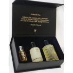 مجموعة هدايا عطر ليلاك فراجرانس إنتشنتي للنساء مع عطر، ميست للشعر ومسك للجسم، 50 مل 30 مل 12 مل - Lilac fragrance