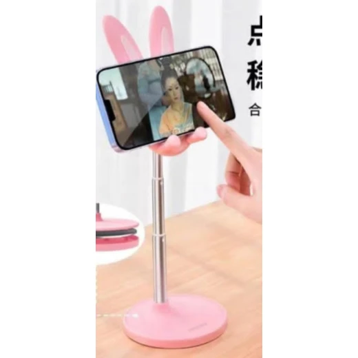 Telephone stand  phone holder with height adjustment, foldable and portable - Image 2