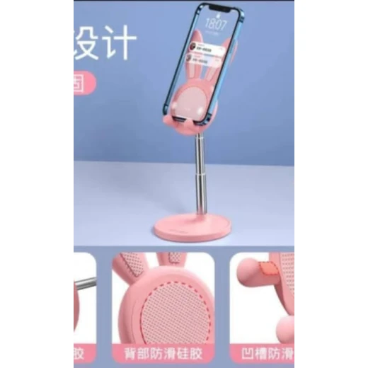 Telephone stand phone holder with height adjustment, foldable and portable Telephone stand phone holder with height adjustment, foldable and portable
