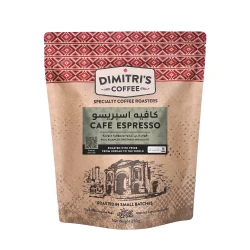 Dimitir's Coffee Cafe Espresso Blend - Whole Beans 100% arabica whole beans