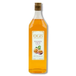 OGB Passion Fruit Syrup 1 liter The exotic passion fruit flavor adds a unique tropical touch to your drinks